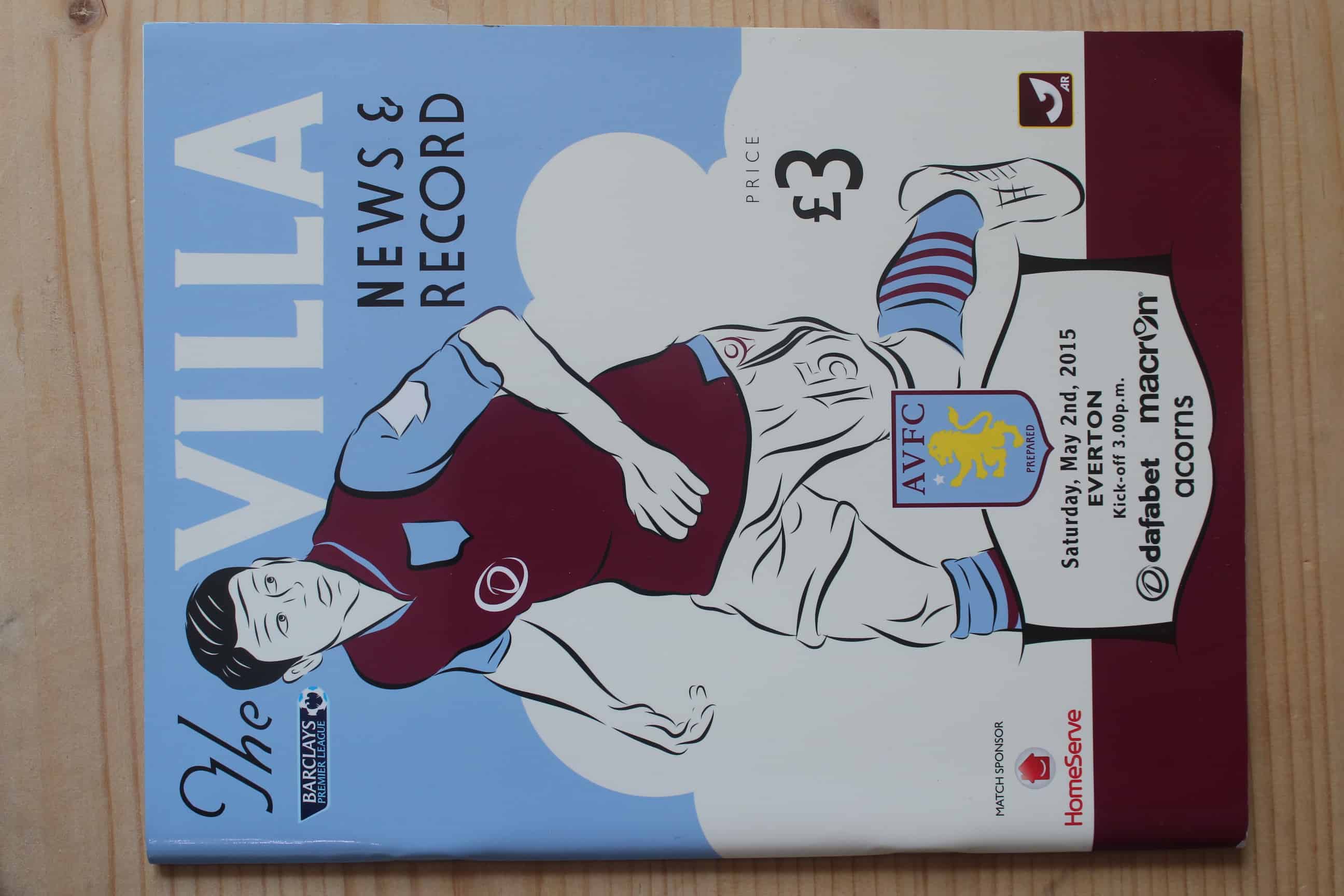 Aston Villa FC v Everton FC